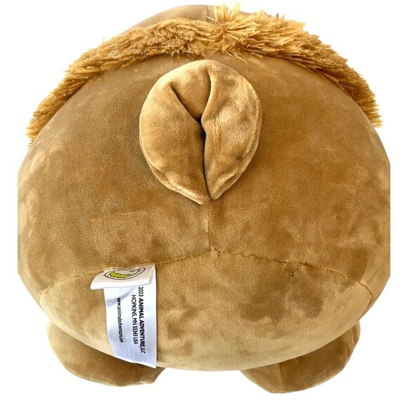 NEW Large Animal Adventure Squeeze w/Love XTRA PUFF Reindeer Glittery Plush-15" - Picture 16 of 16